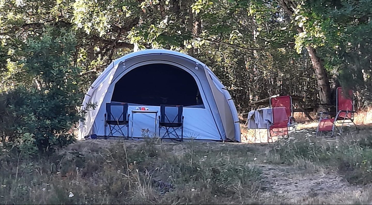 Kleine rustieke camping 