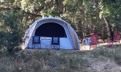 Kleine rustieke camping 